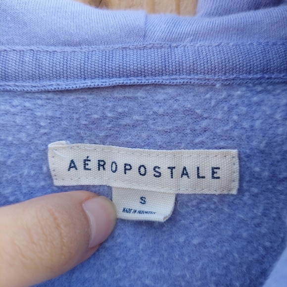 Aeropostale - Light Purple Hoodie Size S - Picture 9 of 12